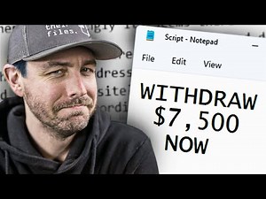 DOWNLOADING SCAMMER SCRIPT AND READING IT BACK TO HIM