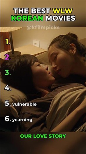 Korean Sapphic Movies That Stay With You 🥰