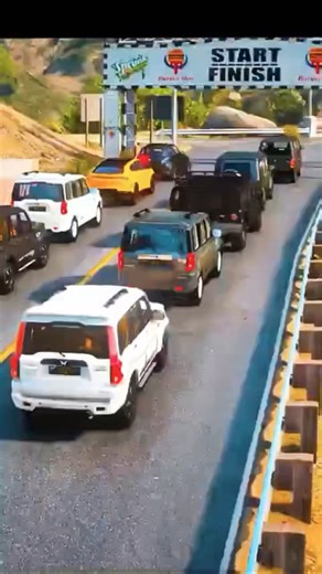 I JOIN WORLD'S LARGEST INDIAN CARS MOUNTAIN RACE FOR SECRET GIFT #shortsvideo #gta5