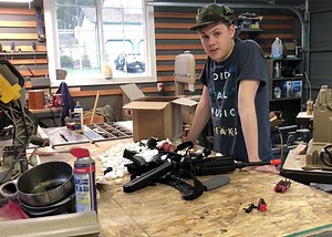 Making An Airsoft Gun Out Of Spare Parts