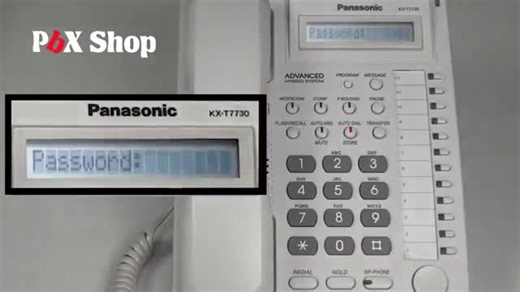 تنظیم ساعت تلفن پاناسونیک kx-t7730 / نحوه تنظیم ساعت سانترال پاناسونیک 824