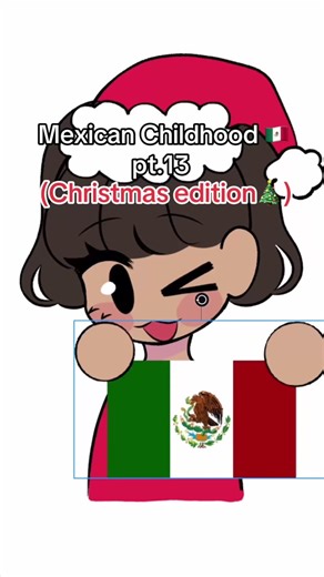 mexican childhood pt13 (christmas edition)🇲🇽🎄 #art #drawing #drawings #digitalart #hispanic #hispanictiktok #latino #mexican #latina #skit #funny #comedy #mexicanmemes #mexicanmoms #christmas #winter