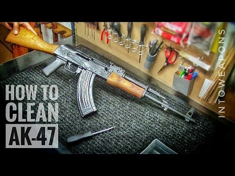 How to Clean an AK-47 Rifle & AK Trigger Group Removal