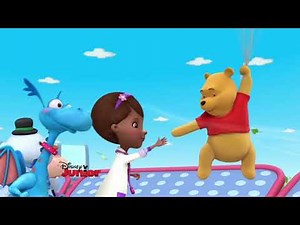 Doc McStuffins and Winnie The Pooh Crossover Into the Hundred Acre Wood! (Clip)
