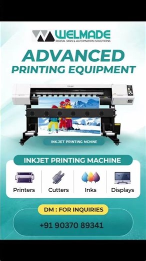 FT-1801 Inkjet Printing Machine Demo Best Digital Printing Machine in Kerala Flex & Banner Printing