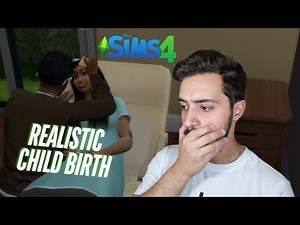 Testing Out The Realistic Child Birth Mod in The Sims