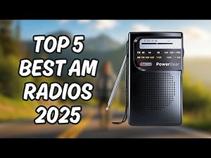Top 5 Best AM Radios for Long Range Reception 2025 | Strong Signal & Clear Sound Anywhere!