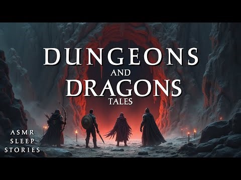 Dungeons and Dragons Tales | Cozy DnD Tales ASMR | Relaxing Ambience Bedtime Story