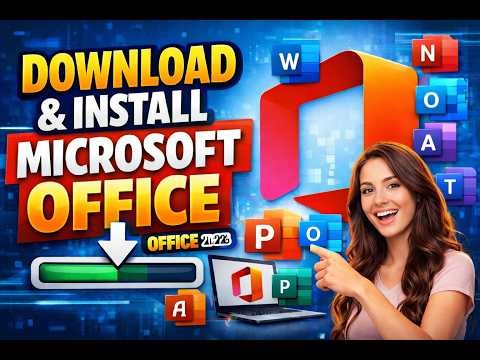 Download & Install Microsoft Office in 2026 [No Crack, No Subscription] #novatech #shorts