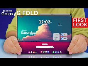 Samsung Galaxy G Fold - First Official Look! ( World First)
