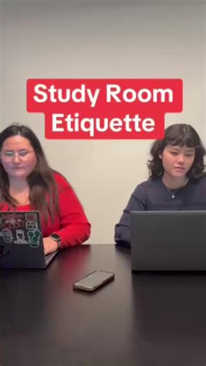 Fanshawe Study Room Etiquette, What You Need to Know! Using the Library’s study rooms at Fanshawe? Here are some tips to remember: 1. Leave on time. If your booking ends at 2:00, please pack up and head out so the next student can start their session on time. 2. Keep the space clean. No garbage left behind, and please keep it a tidy room. It helps everyone stay focused. 3. Report issues quickly. Found a broken marker, mess, or something not working? Submit the Study Room Issue Form so our team c