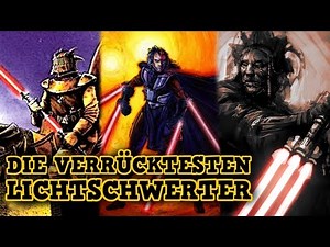 STAR WARS: Die verrücktesten Lichtschwert-Designs! [Kanon & Legends]