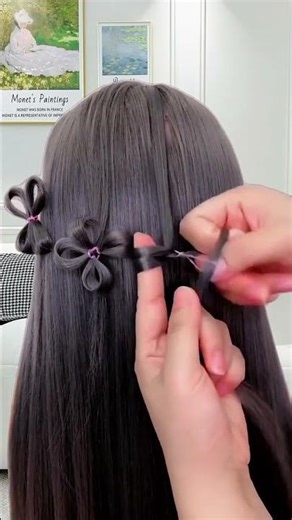 vary vary Easy & Simple Beautiful HairStyle Girls #hairstyle #shorts #hair #youtubeshorts #braids