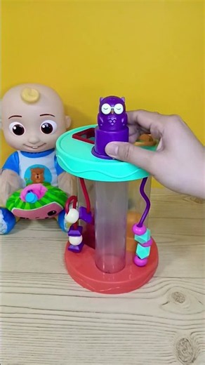 purple owl shape sorter fun sound effect