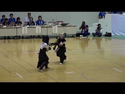 2019年IH なぎなた 女子 団体 決勝 首里（沖縄） × 知念（沖縄）