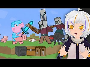 Peppa Pig en Minecraft 3 | ChuyMine REACCIONA a sequence