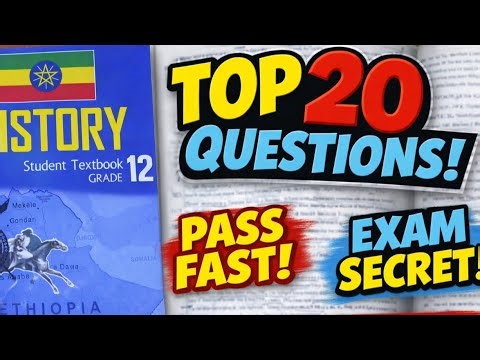Grade 12 History Model Exam: Makes You Effective for University Entrance Exams