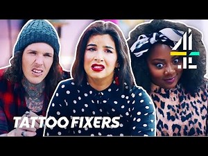 Most SHOCKING Tattoos on Tattoo Fixers!! | Part 2