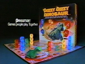 59K views · 2.6K reactions | I can't remember if I ever actually played Dizzy Dizzy Dinosaur, but I've caught myself humming its commercial jingle many times. What a banger. | Dinosaur Dracula | Facebook