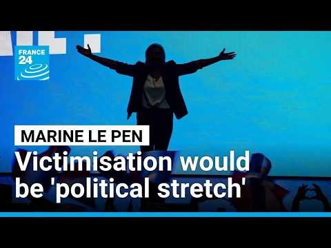 Marine Le Pen branding as 'victim of judicial harassment' would be 'political stretch' • FRANCE 24