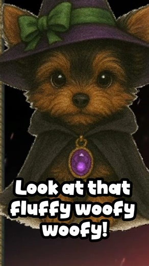 Meet Momo 🐾✨ My Puppy Witch Apprentice Enters the Stream | VTuber Moment #vtuber #gaming