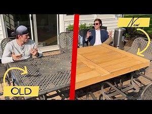 DIY Outdoor Table Cover / Upgrade your Patio