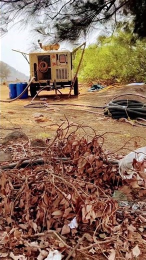 Doosna 450/150 Diesel Screw Air Compressor On Hiring Basis. Use For Dipter Machine.