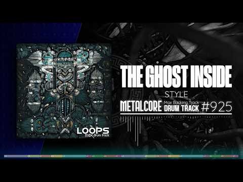 Metalcore Drum Track / The Ghost Inside Style / 180 - 120 bpm