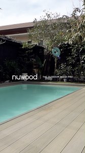 Nuwood Gen 2 Advanced Decking delivers premium quality that transforms the aesthetic of your outdoor space. Take a look at the stunning before-and-after shots of Mimiyuuuh's outdoor area to see how Nuwood Gen 2 elevates its beauty. #Nuwood #TheOutdoorWoodPro #Decking | Nuwood
