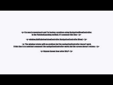 monotouch rotate and navigationViewController