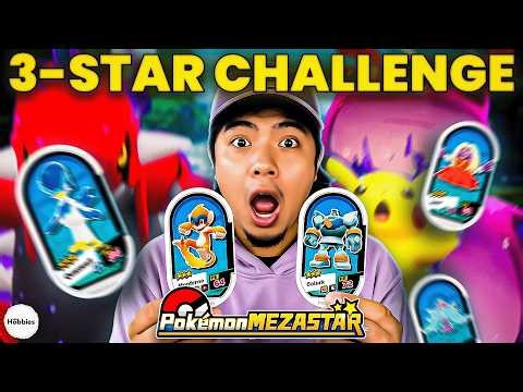 Pokémon Mezastar Philippines Stardust Version 2 3-STAR POKEMON CHALLENGE (WE CAUGHT A LEGENDARY!)