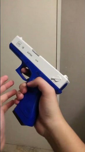 Glock 18 ejecting shells