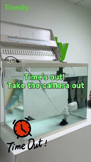 Does the Tiandy camera work well underwater?