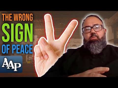 Why Catholics Should Refrain From the Peace Sign | Ask A Priest (w. Fr. Casey Jones)