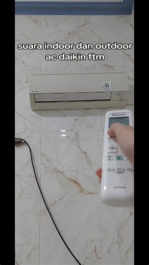 suara indoor dan outdoor ac daikin ftm #daikin #daikinindonesia