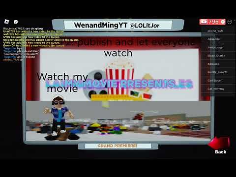 Turtorial on how to get likes and tickets in ROBLOX My Movie (Part 1)