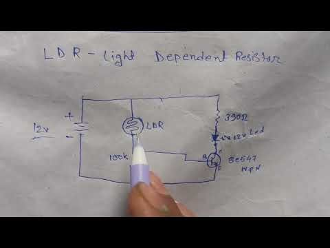 Explain LDR Circuit || LDR Circuit Mein Kaise Kam Karta Hai || 12v LDR Circuit Explain With Diagram