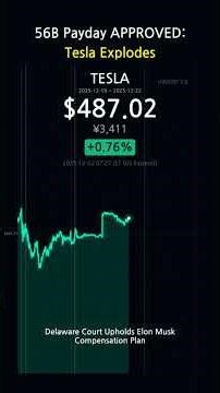 56B Payday APPROVED: Tesla Explodes