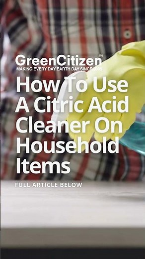 How To Use A Citric Acid Cleaner?