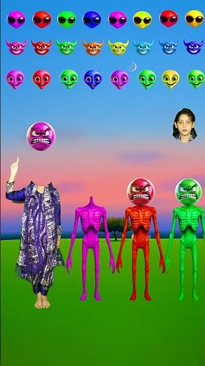 👽 3 Alien Head Swap VFX | Sci-Fi Transformation