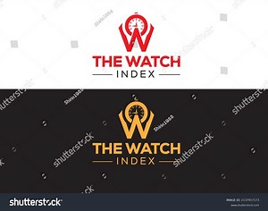 Watch Logo Design Vector Illustration Stock Vector (Royalty Free) 2137917173 | Shutterstock