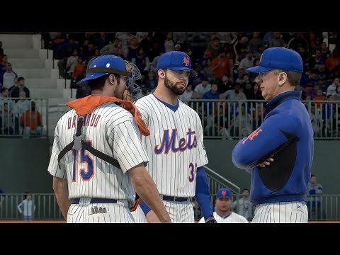 MLB 14: The Show (PS4) Yankees vs Mets Gameplay