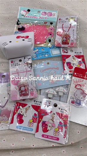 Explore Sanrio Delights at Daiso: Adorable Finds