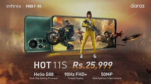 29K views · 11K reactions | Get unbeatable performance with #InfinixHot11S Packed with #MediaTekHelioG88 powerful processor, 90Hz FHD+ display, & 50MP wide aperture camera & 5000mAh super fast battery. Take the real pleasure of gaming because Ŵ€ ΔŘ€ ƗŇVƗŇĆƗβŁ€ Order now: https://bit.ly/3BB2qvD Learn More: https://bit.ly/3vcfeGr #GameOn #50MPTripleCamera | Infinix Mobile | Facebook