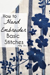 Basic Hand Embroidery Stitches