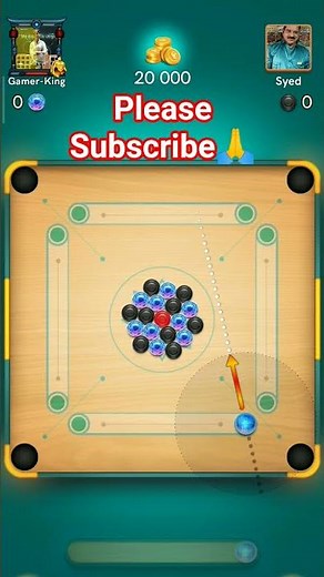 Carrom Pool Tricks 303||carrom board tricks 133 #shorts