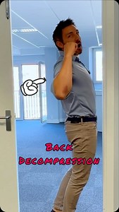 32K views · 1K reactions | Back decompression exercise. #backdecompression #backpain | James White - Online Coach | Facebook
