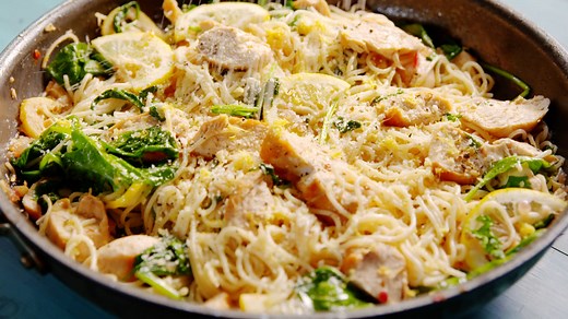 Lemon Butter Chicken Pasta Is PERFECT