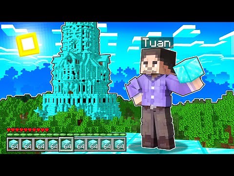 so REICH ist TUAN auf der Youtuber Insel Minecraft