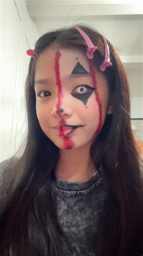 Scarlett Astrid Feliciano on Instagram: "Easy Halloween Makeup Tutorial 👻 #ScarlettAstrid #Fyp #Halloween2025"